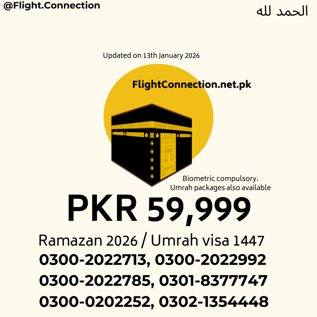 Latest Umrah visa fees and requirements for Pakistan 2026 guide